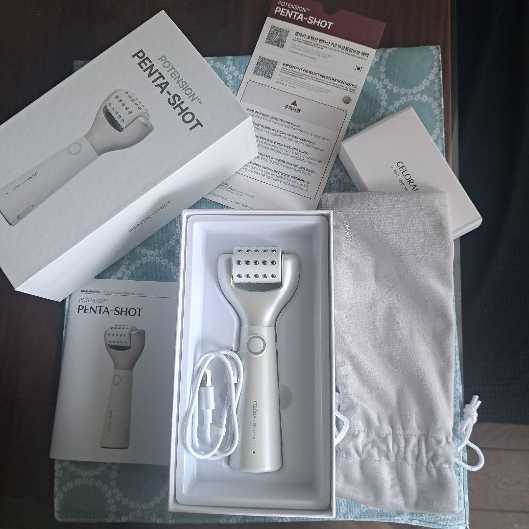ペンタショット　セロラバイ　毛穴　美顔器　美品　PENTA-SHOT