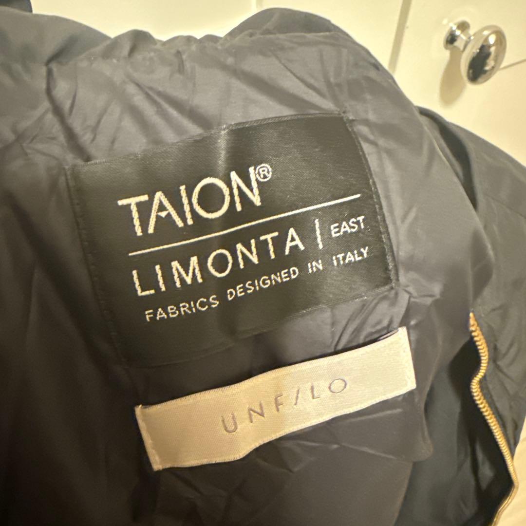 オンワードTAION&UNFILO フード付きダウンジレ　XL