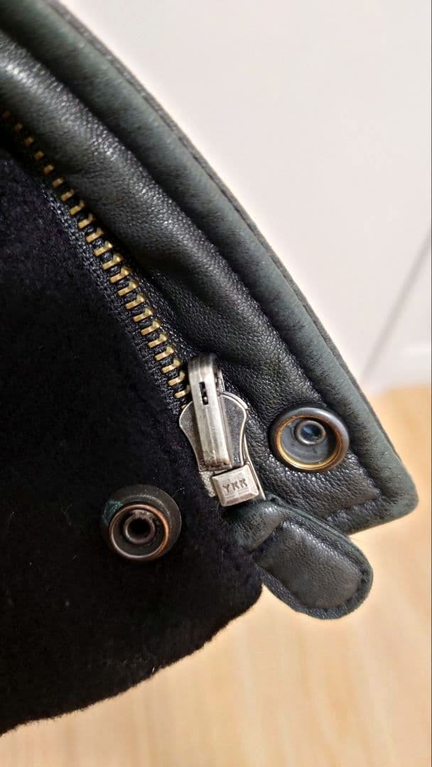 【専用】ラルフローレン　レザーダウンベスト　LL