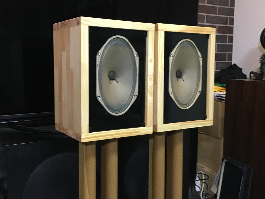 英国 GOODMANS ビンテージ16x26cm大口径アルニコフルレンジシステム