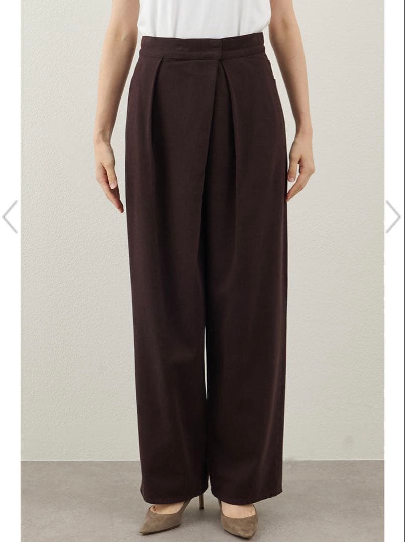 ウィムガゼット　ラップデニムパンツ　36