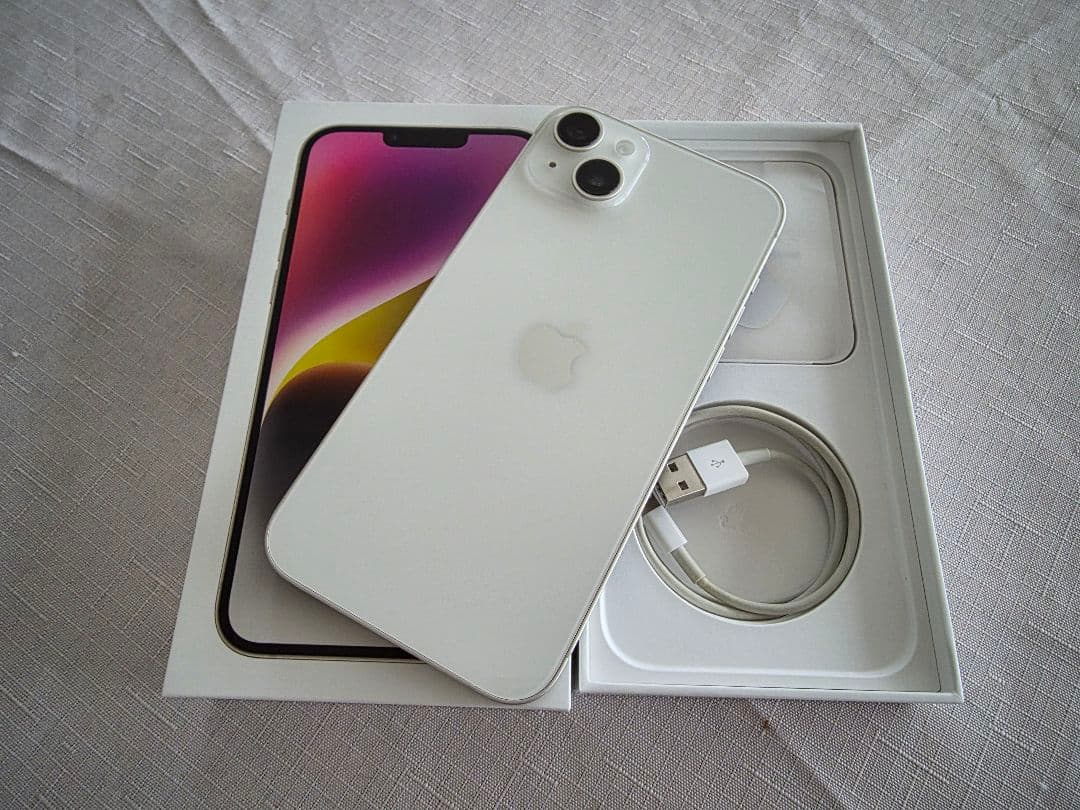 Apple iPhone 14 Plus 128GB本体（美品）