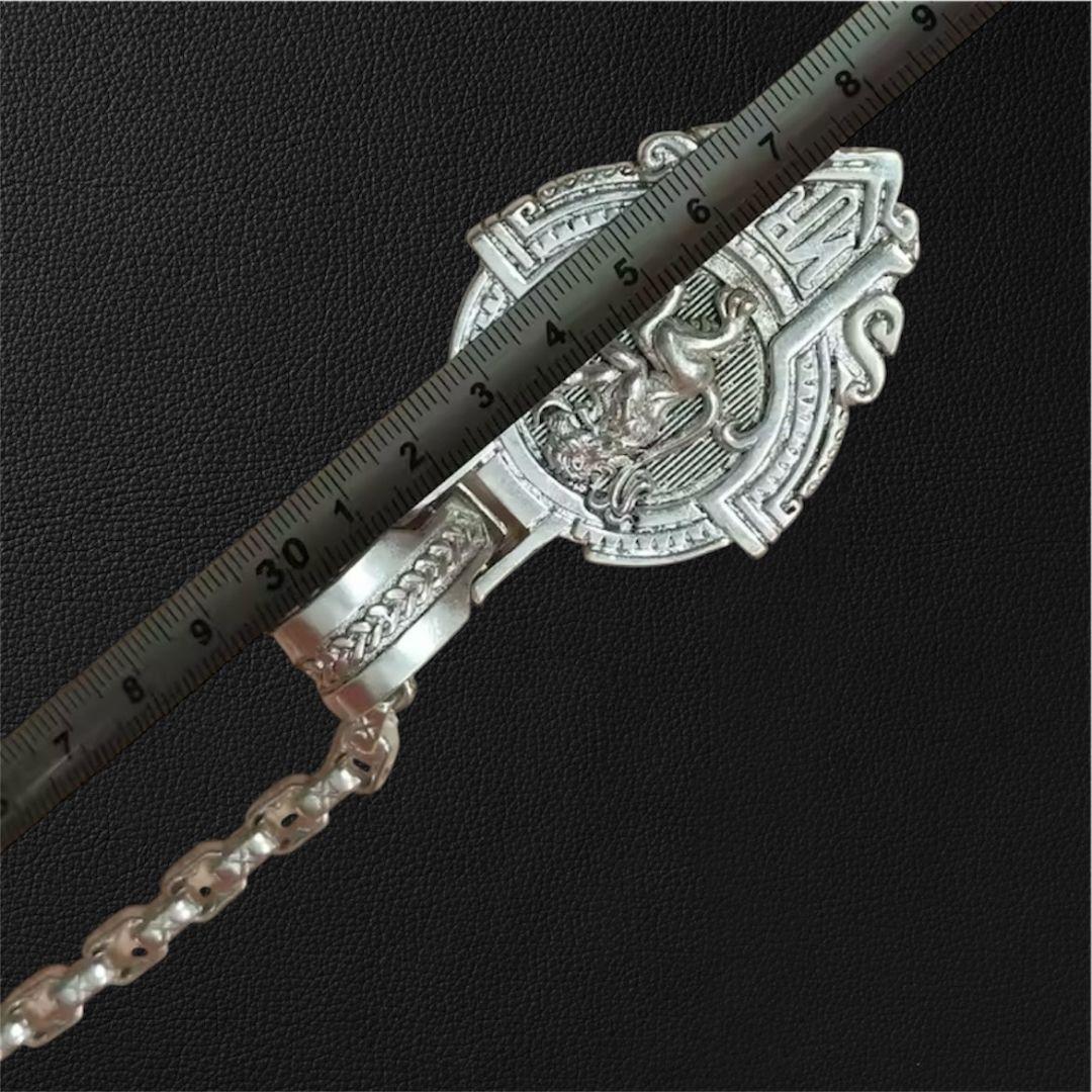 メンズレトロ銀ネックレス メンズネックレス シルバー925刻印 ヴィンテージ