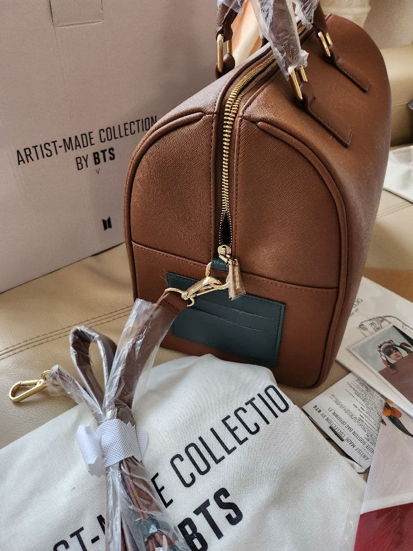BTS V テテ　ボストンバッグ　アーティストメイド　新品未使用