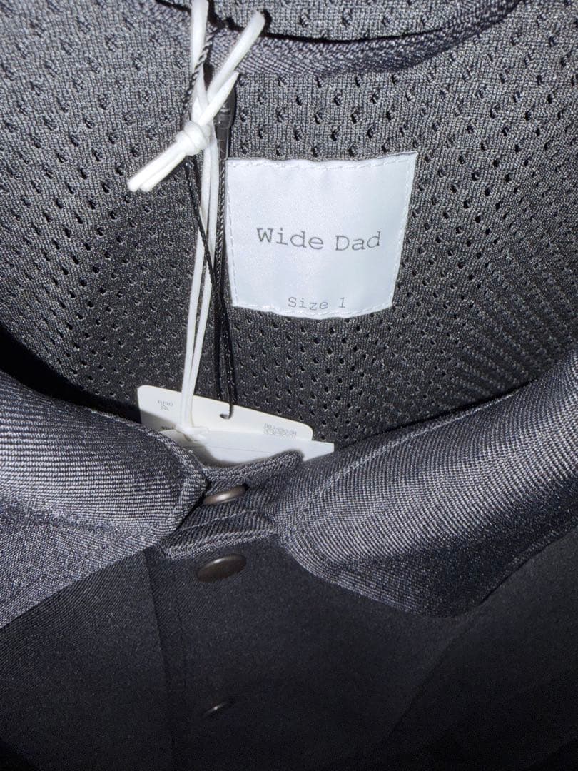 サイズ1 Wide Dad COACH JK POPUP 限定　ブラック