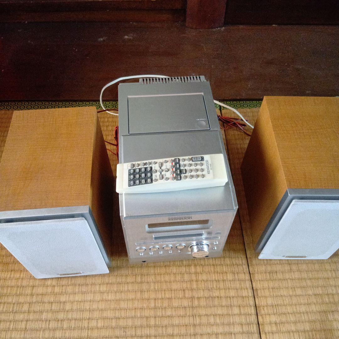 KENWOOD ミニコンポ CDプレーヤー付き
