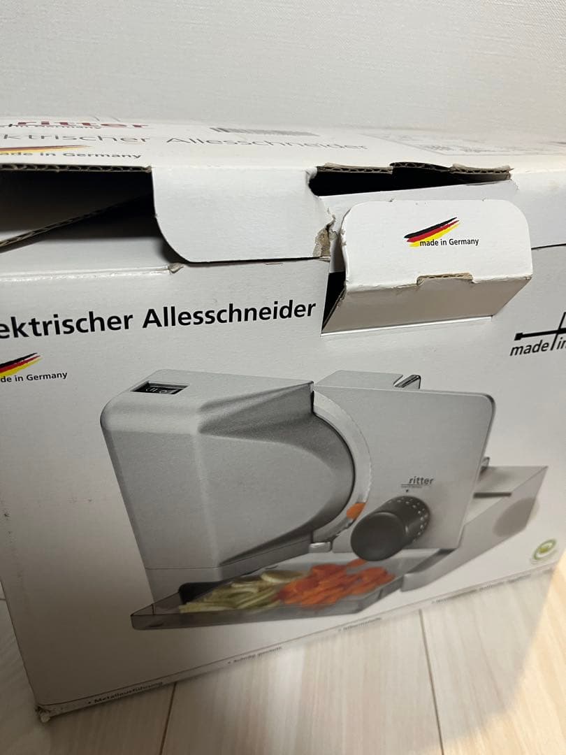 【美品】　リッター(ritter)　フードスライサー(100V)