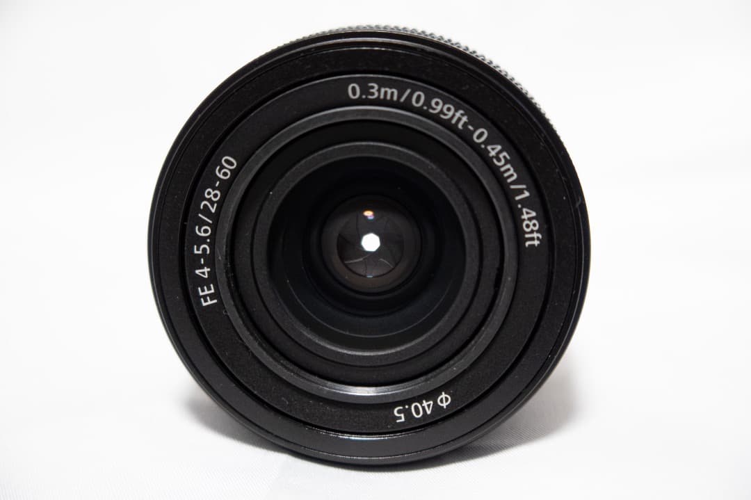 ソニー FE 4-5.6/28-60 ズームレンズ
