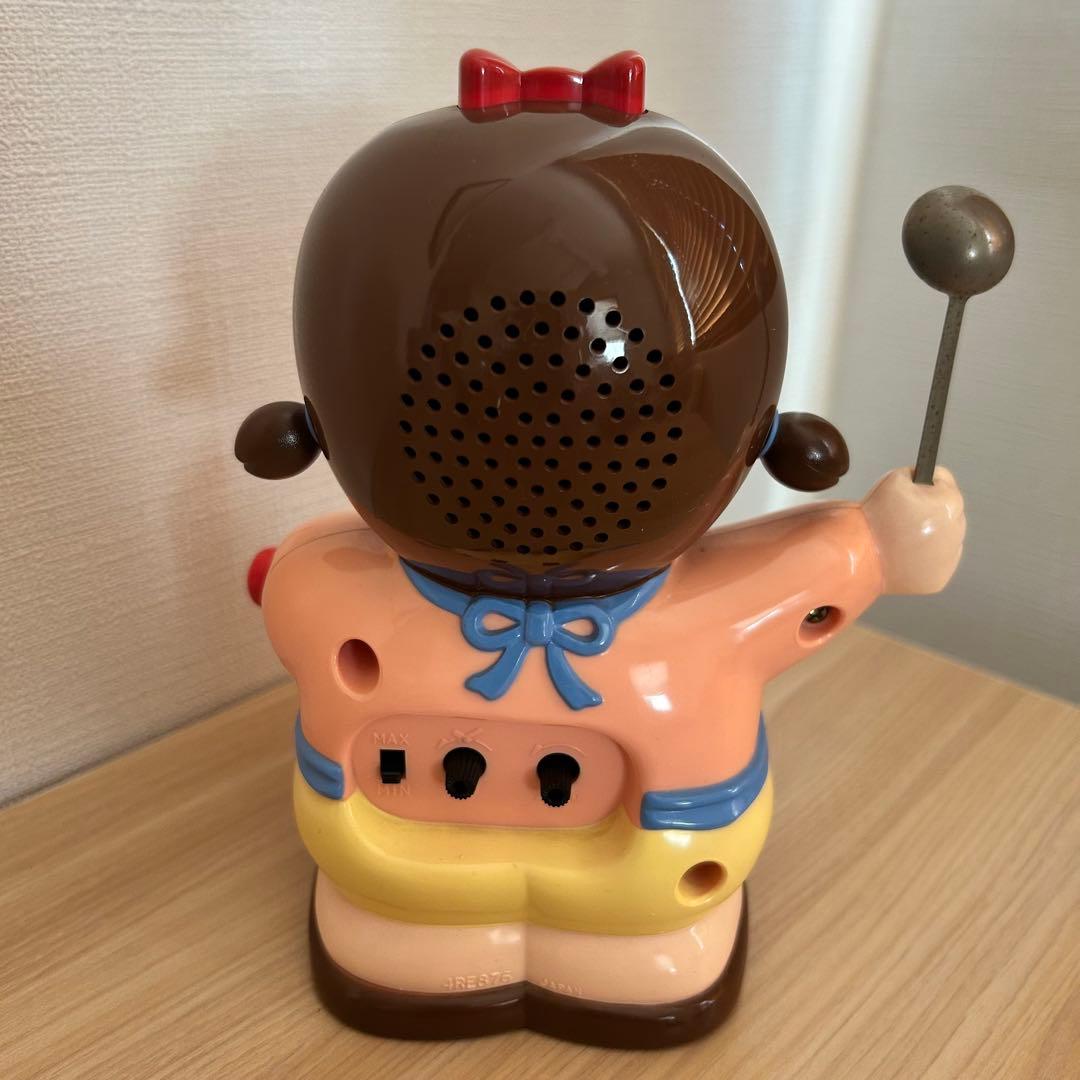 【動作品】CITIZEN シチズン　おタマちゃん　目覚まし時計　当時物