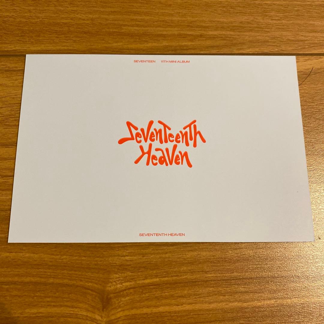 SEVENTEEN ウォヌFML 直筆サイン　アメリカ限定