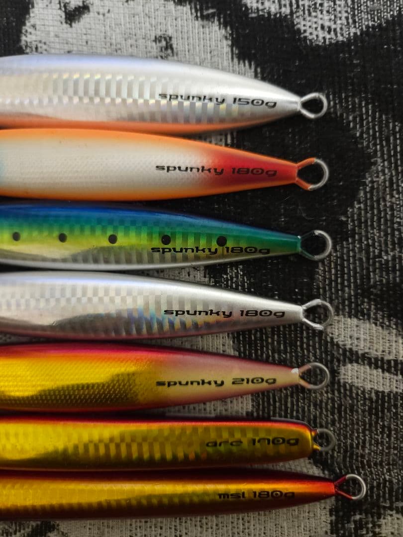 シーフロアコントロール スパンキー アーク メサイア 7本セット