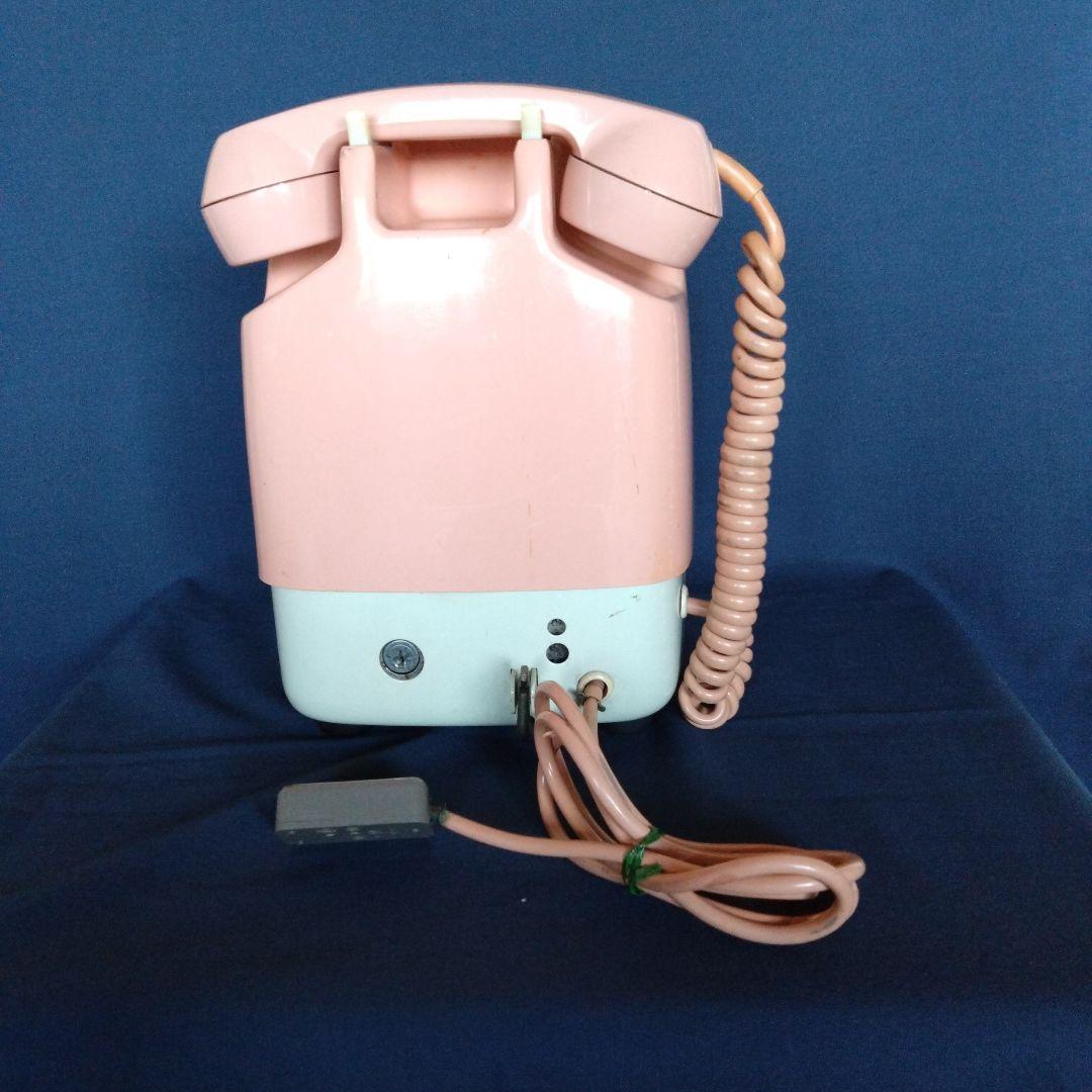 昭和レトロピンク公衆電話 675―A電話機M1 67.7