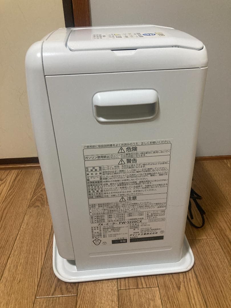 ★美品★5.0L■2020年製 ダイニチ　石油 ファンヒーターFW-3220CX