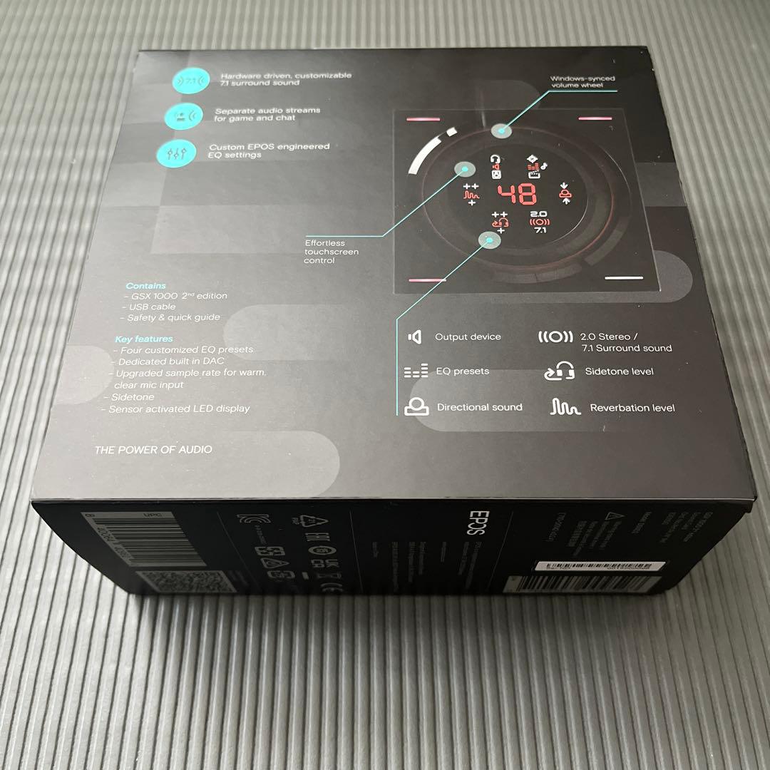 EPOS ゲーミング PC アンプ GSX 1000 2nd Edition