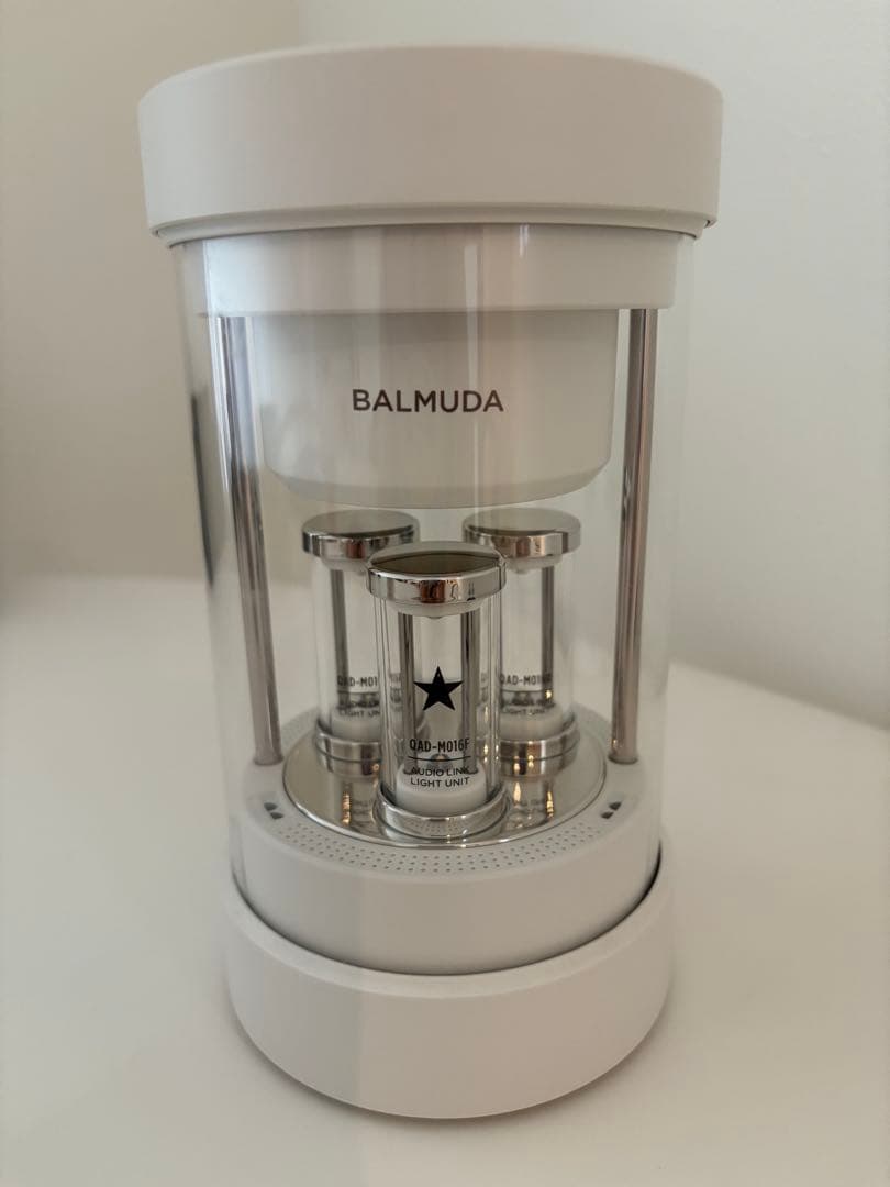BALMUDA Bluetoothスピーカー M01A-WH