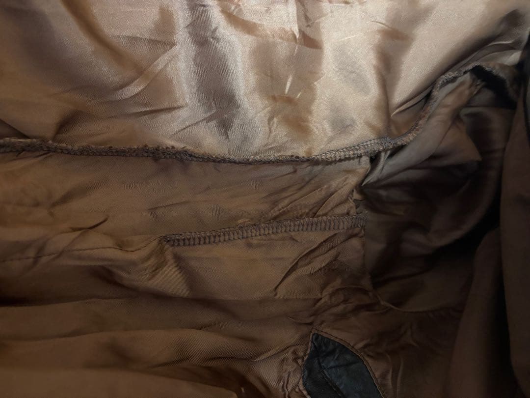 USA製 G-1 レザーフライトジャケット ブラウン ヴィンテージ