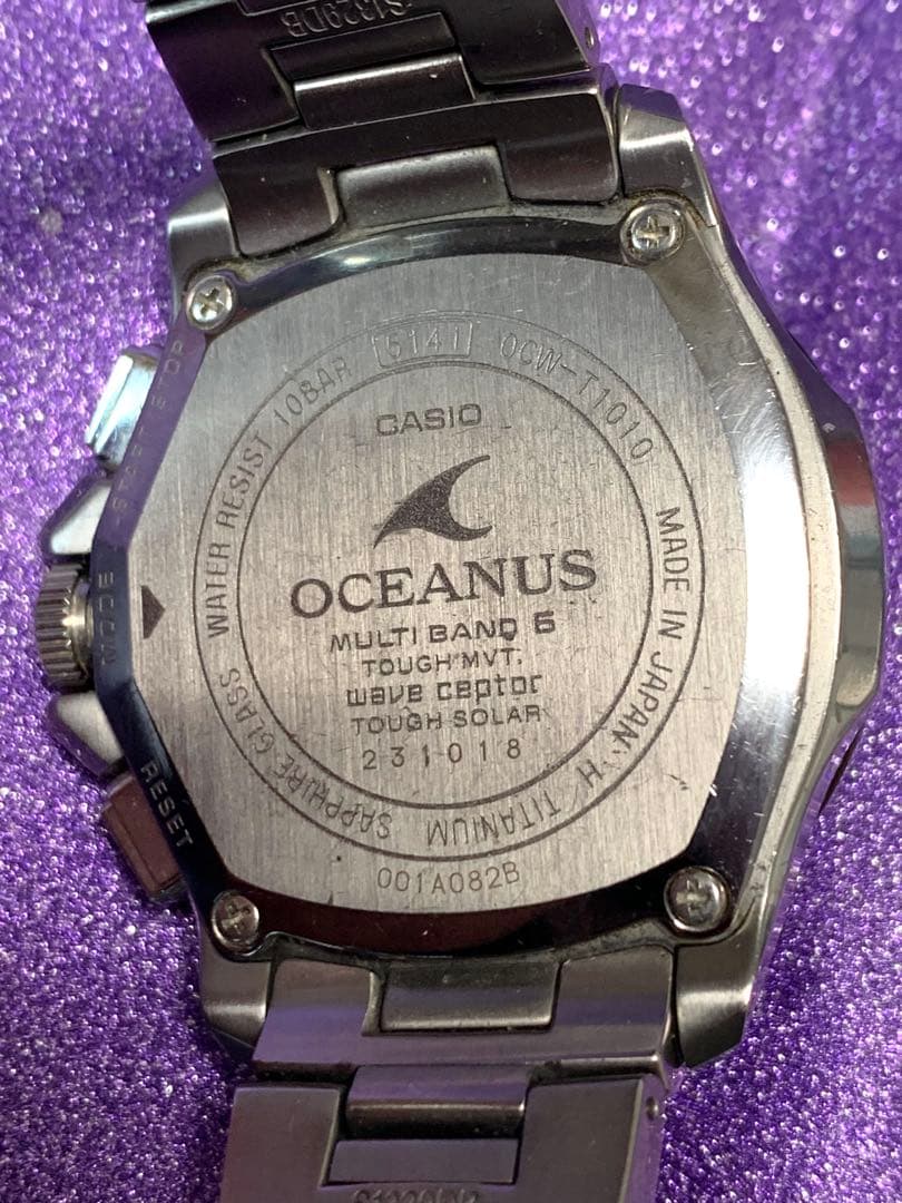 ★カシオ　OCEANUC OCW-T1010電波ソーラー★