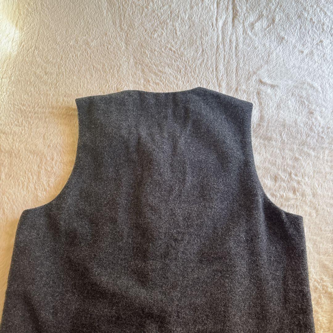[美品]nestrobe CONFECT ウールモッサー クルーネックベスト
