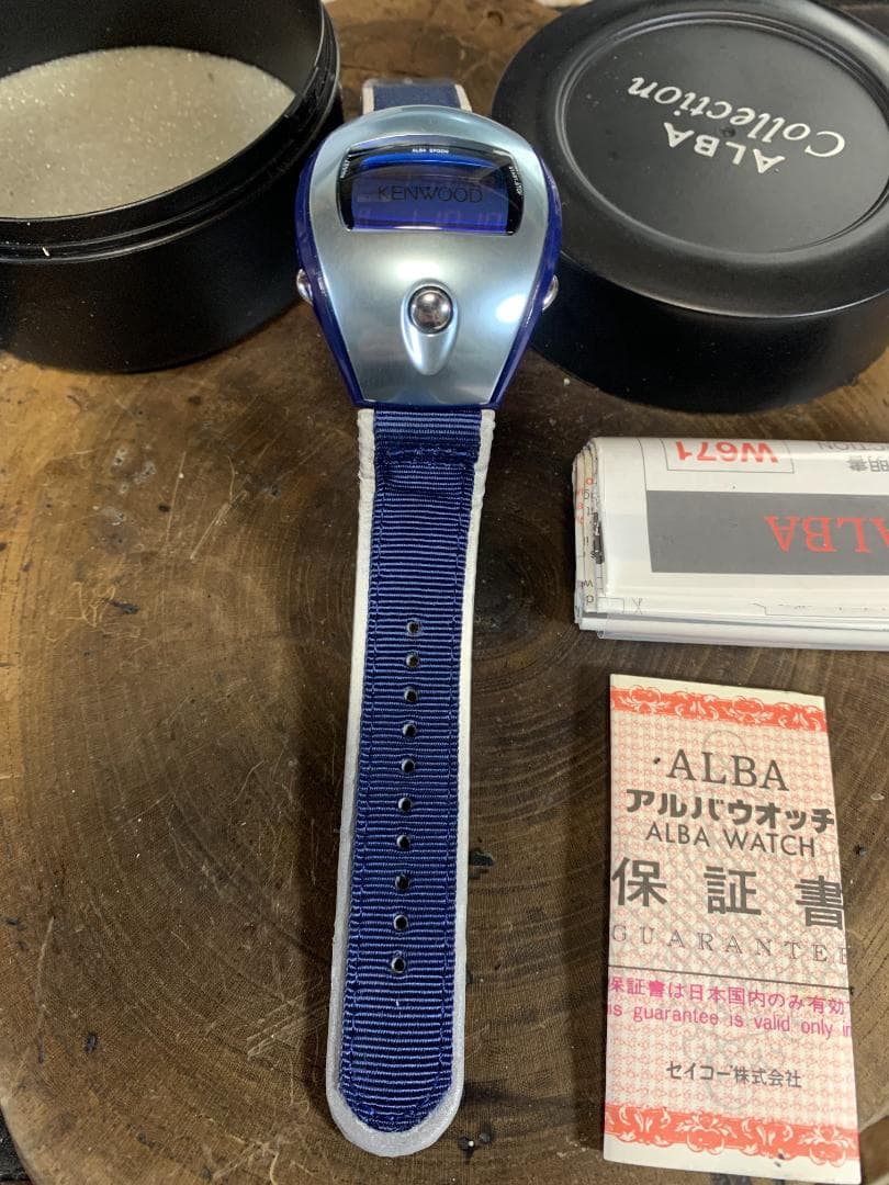 97年未使用 セイコー アルバ スプーン W671 KENWOOD 動作確認済