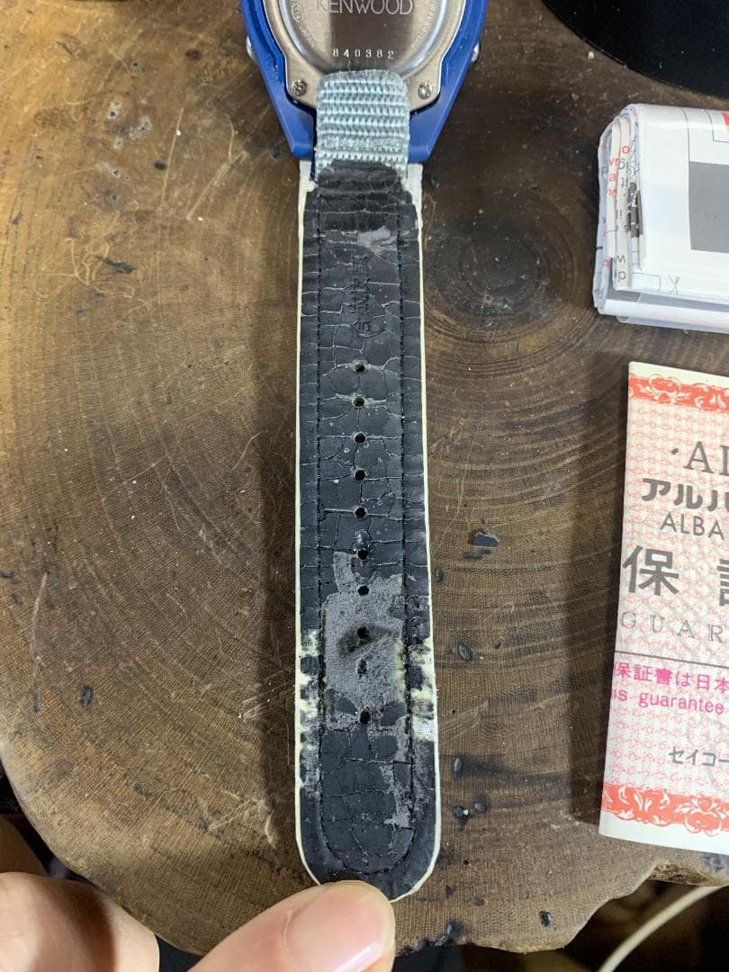 97年未使用 セイコー アルバ スプーン W671 KENWOOD 動作確認済