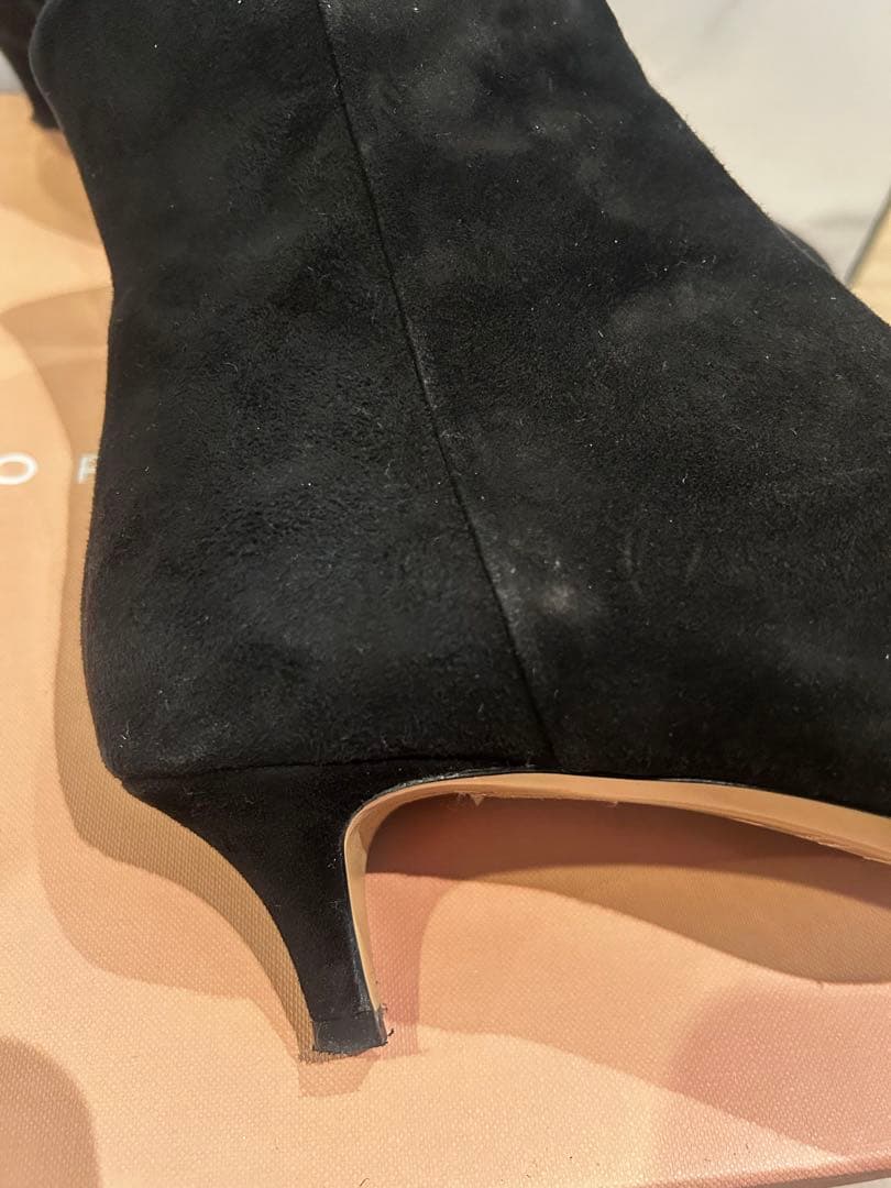 FABIO RUSCONI ショート　ブーツ　黒 ファビオルスコーニ　24.5