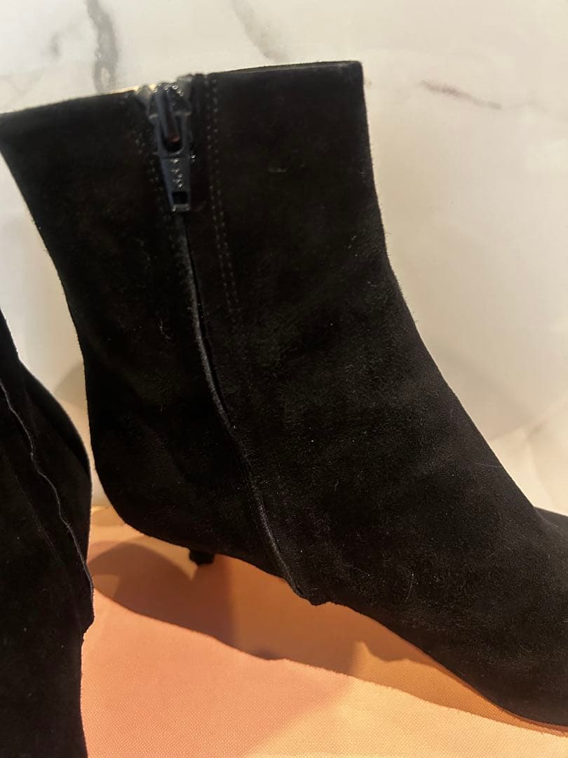 FABIO RUSCONI ショート　ブーツ　黒 ファビオルスコーニ　24.5