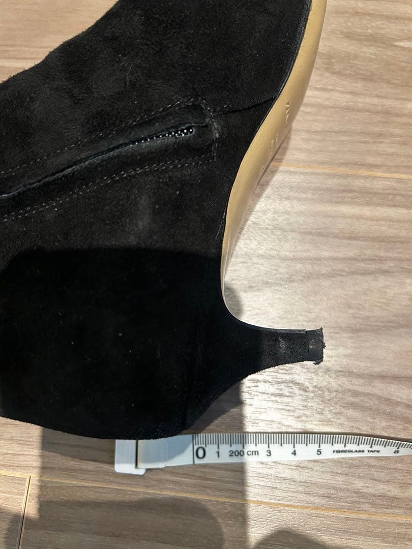 FABIO RUSCONI ショート　ブーツ　黒 ファビオルスコーニ　24.5