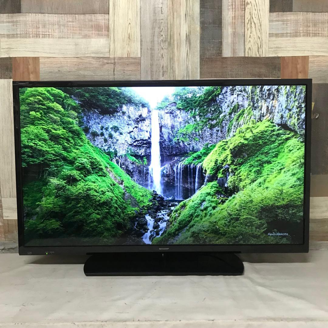 即日受渡❣️全国送料込SHARP40型テレビ外付HDD、かんたん操作音声クッキリ