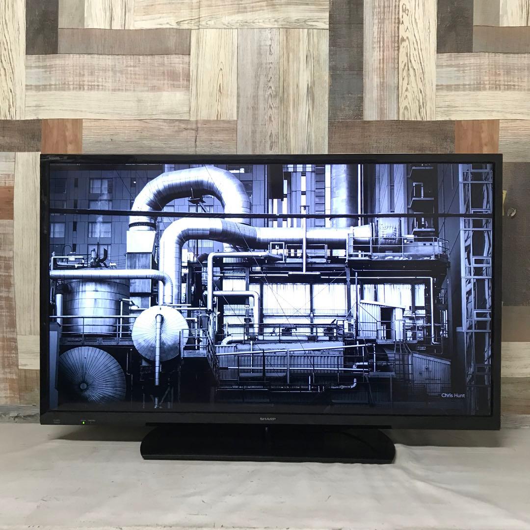 即日受渡❣️全国送料込SHARP40型テレビ外付HDD、かんたん操作音声クッキリ