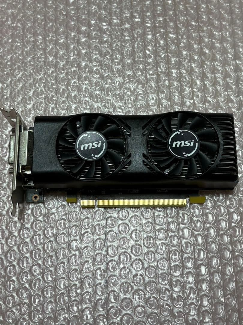 MSI GeForce GTX 1650 4GT LP 2個セット