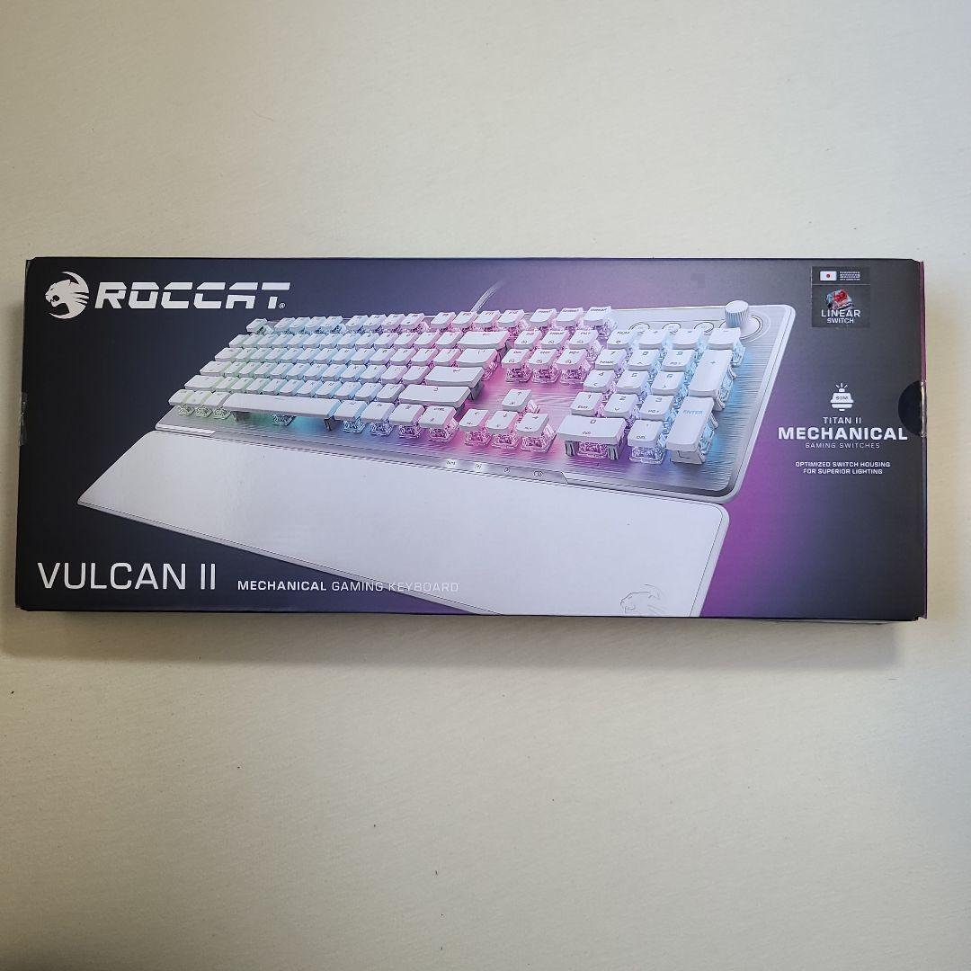 【値下げ】ROCCAT VULCAN II ゲーミングキーボード ホワイト