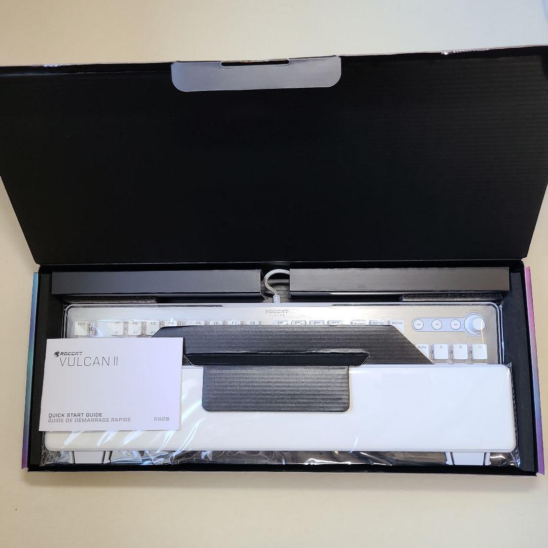 【値下げ】ROCCAT VULCAN II ゲーミングキーボード ホワイト