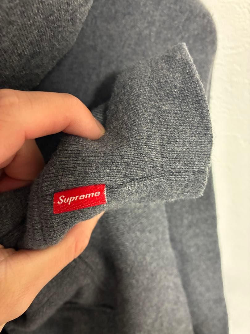 専用　Supreme BOXロゴ　グレー パーカー