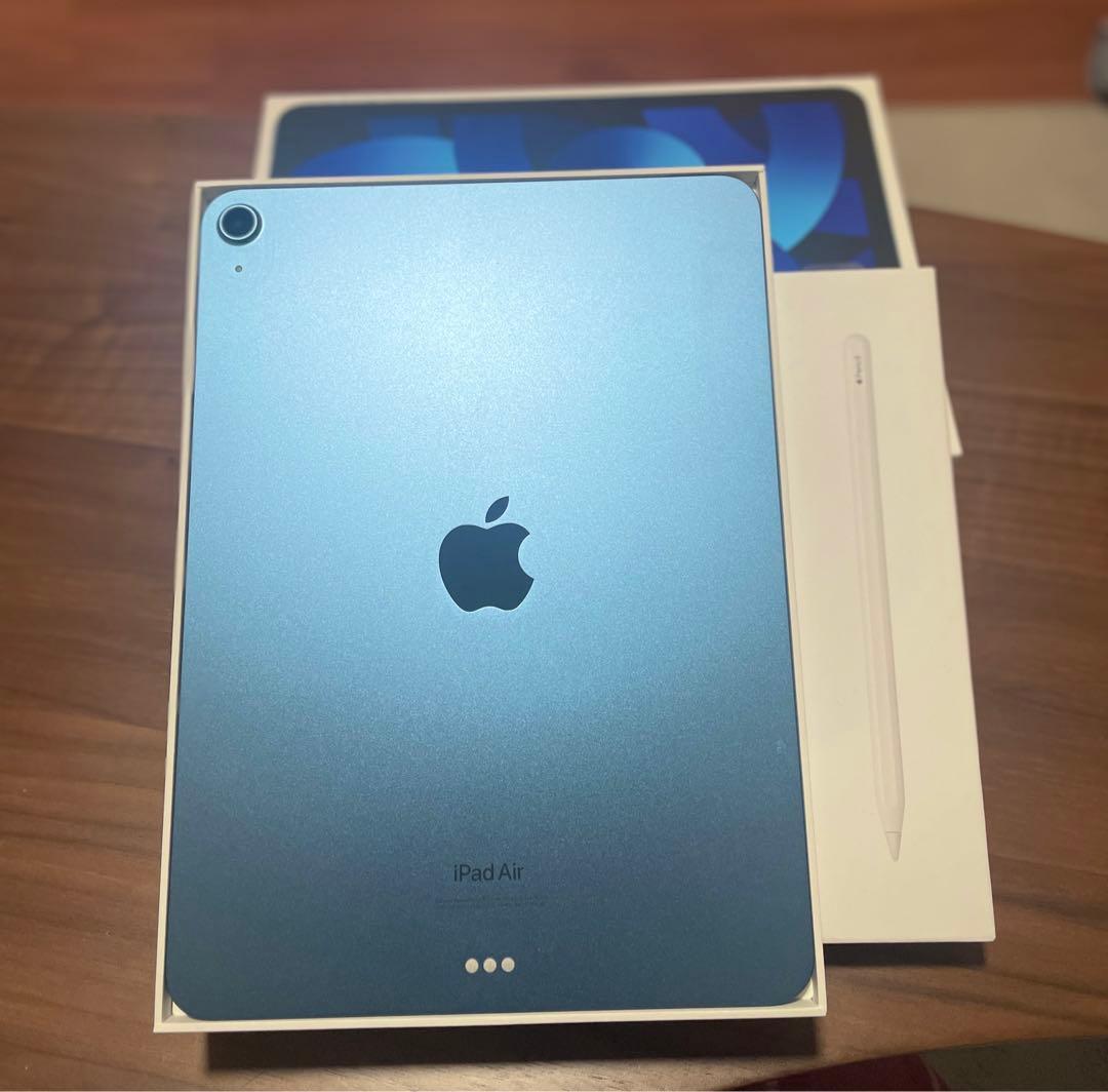 iPadAir Wi-Fi 64GB 第5世代(ブルー)＋ApplePencil