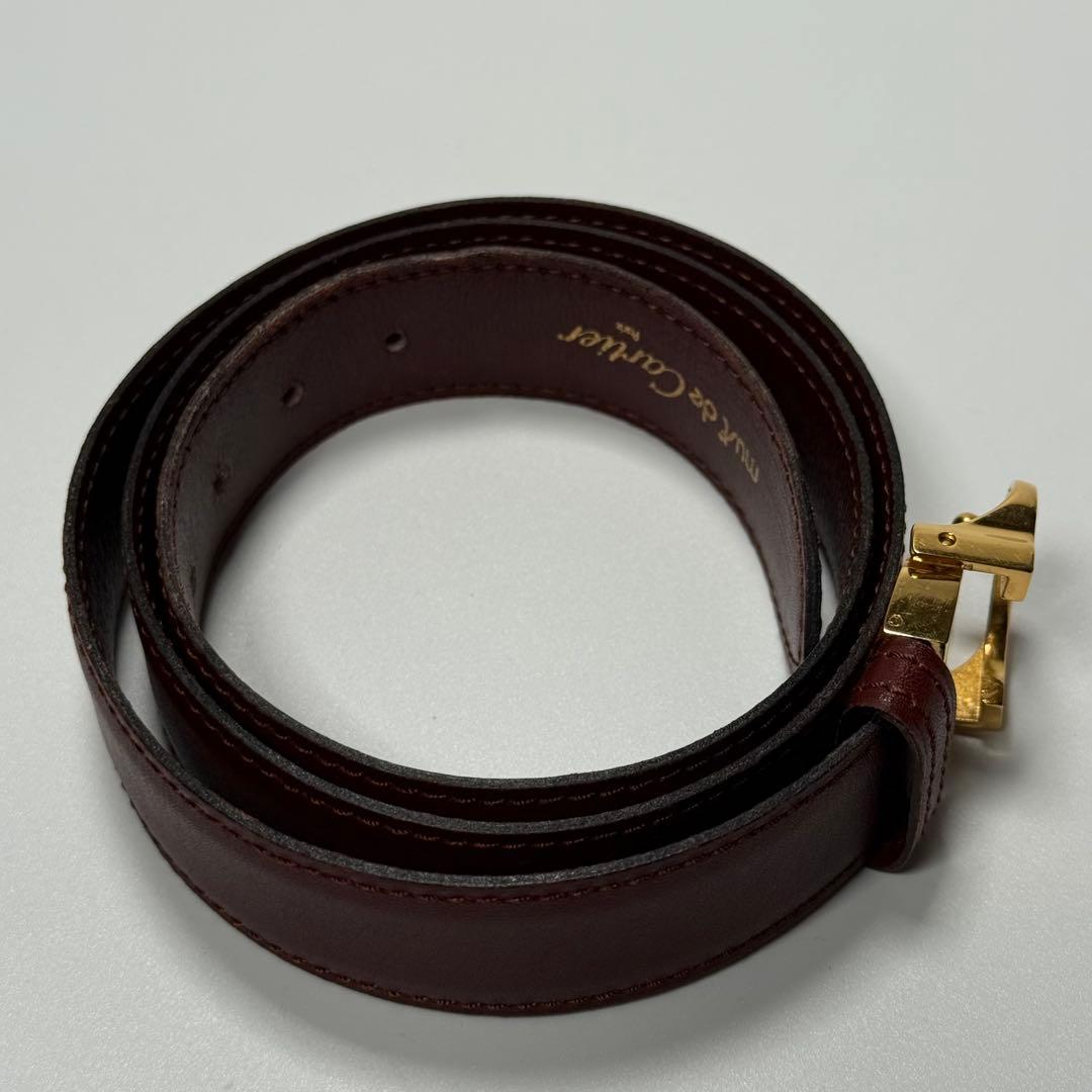 Cartier カルティエ　マストライン　ベルト　メンズ　W79-87cm