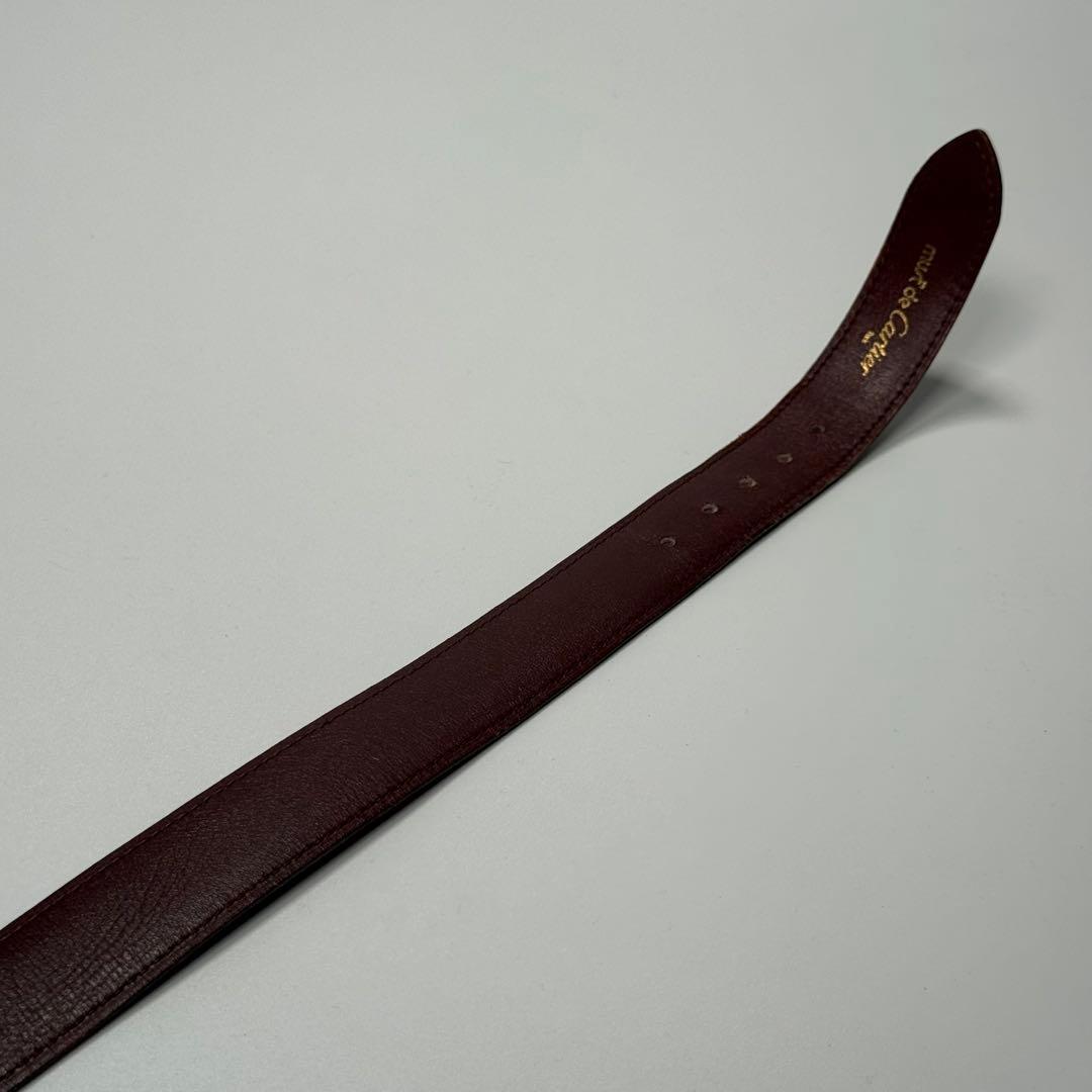 Cartier カルティエ　マストライン　ベルト　メンズ　W79-87cm