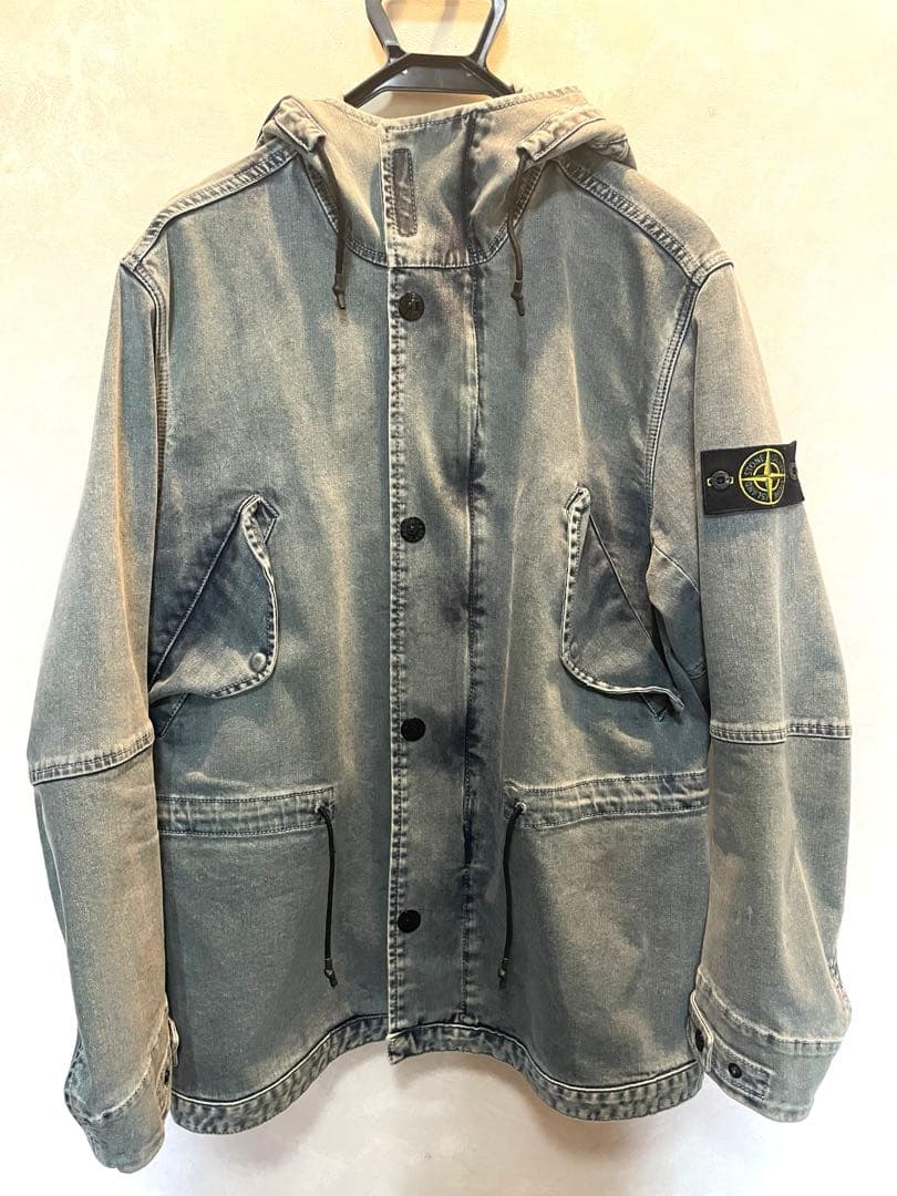 ジャケット・アウター Stone  Denim Parka jacket M