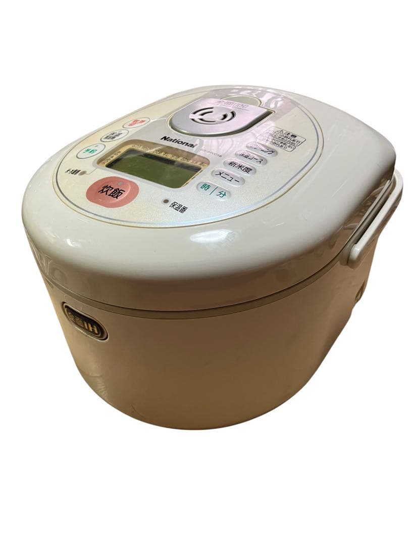 ナショナル　レトロ　IH炊飯器　SR-IHVC18 一升炊き　00年製　保証付き