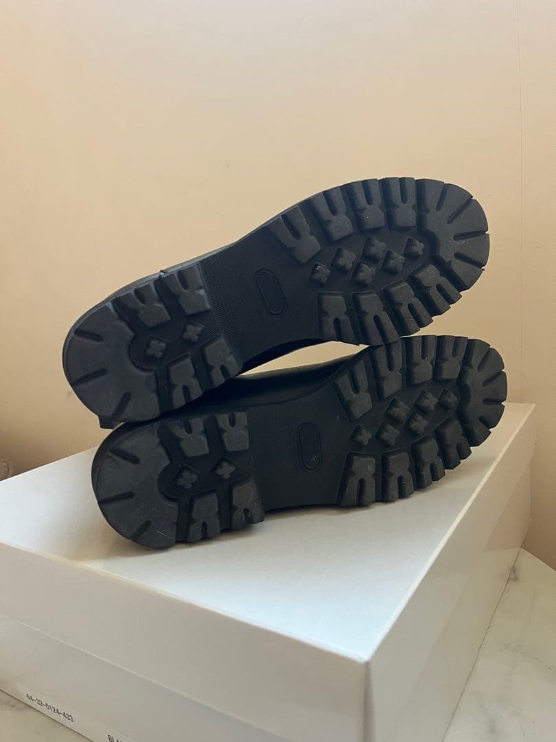 Demi-Luxe BEAMS サイドゴアブーツ ブラック 36