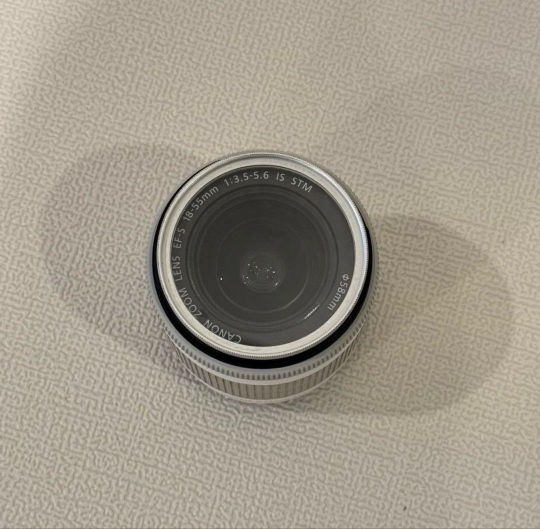 【一眼レフカメラ】Canon EOS KISS X7 ホワイト レンズ2個セット