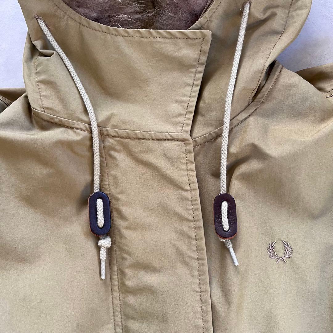 フレッドペリー レディース　モッズコート ユニオンジャックボアライナー付 M