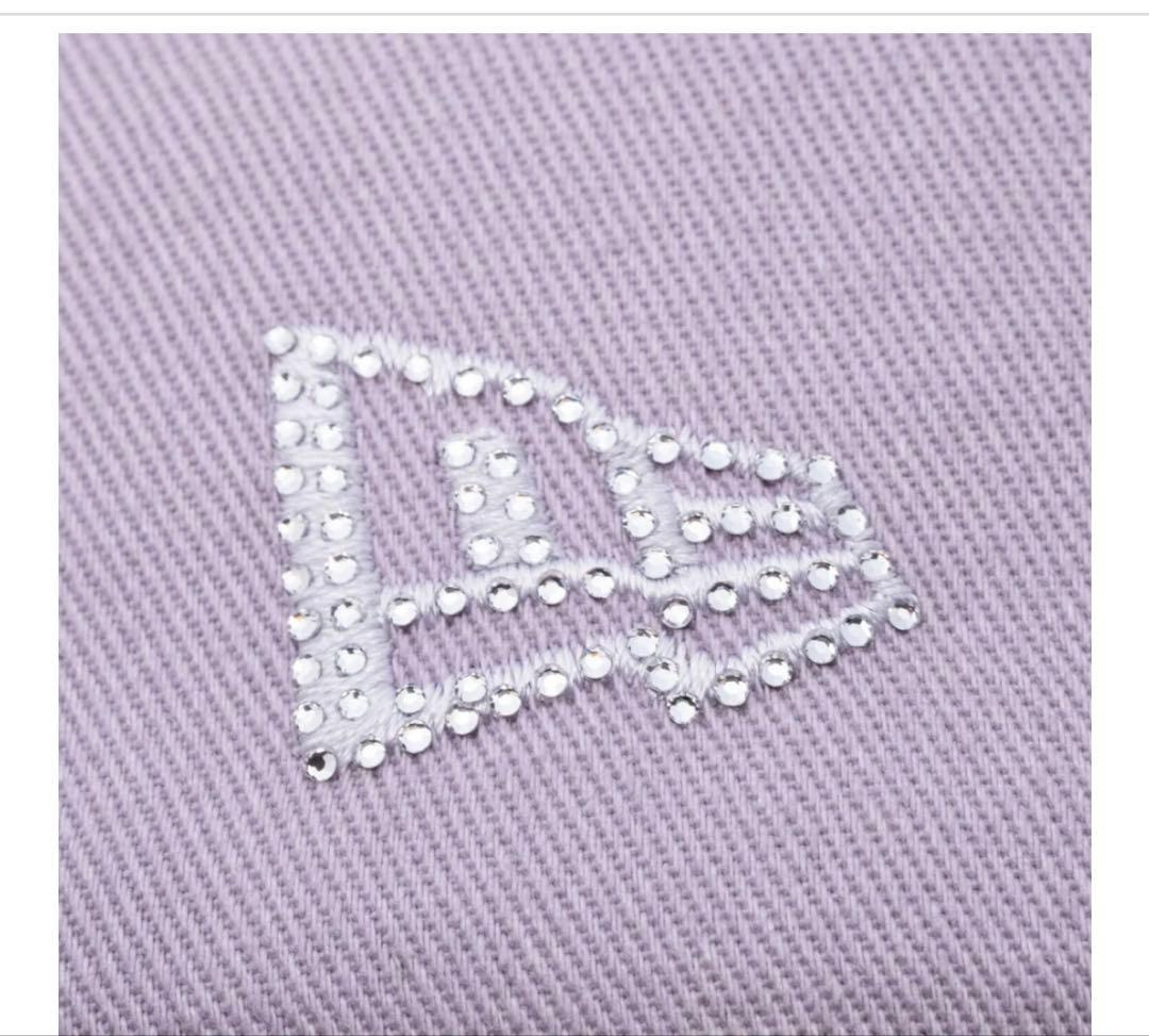 9FORTY Rhinestone ロサンゼルス・ドジャース ラベンダーキャップ