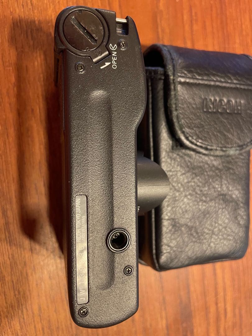 リコー GR1s ブラック　フード、皮ケース付き
