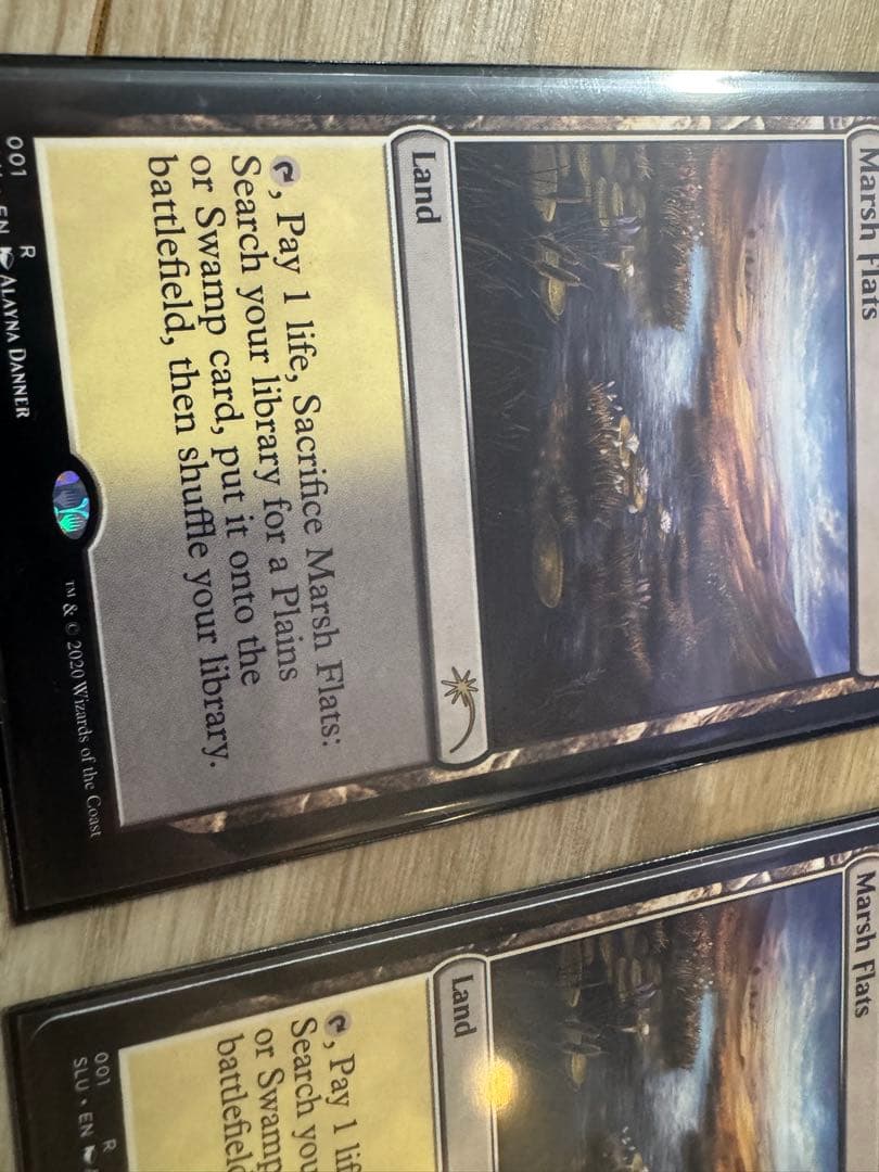 湿地の干潟/Marsh Flats SLU 4枚 英語 secret lair