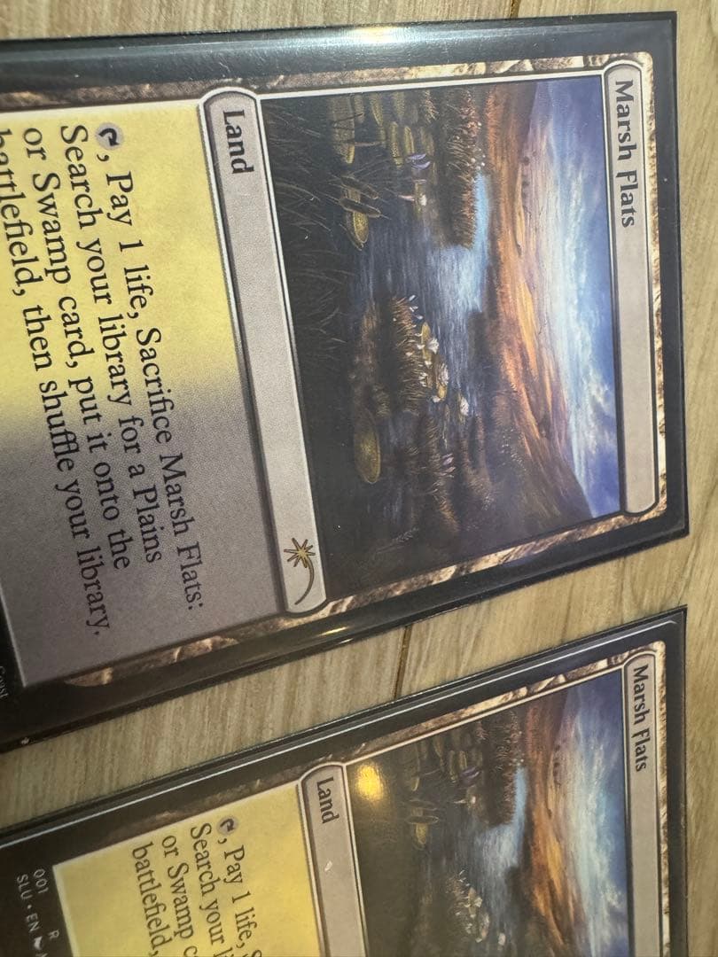 湿地の干潟/Marsh Flats SLU 4枚 英語 secret lair