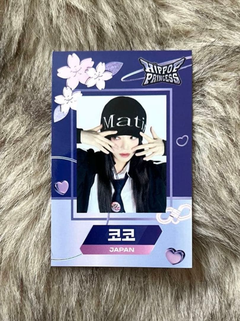 HIP POP Princess megsafeカードケース トレカ ココ