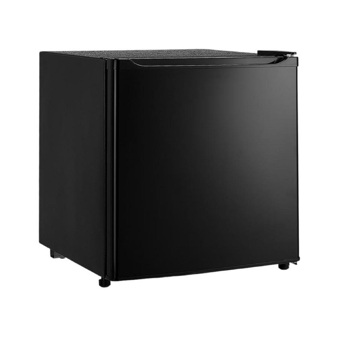 【新品】冷蔵庫 50L 一人暮らし 小型 左開き 1ドア 黒 ブラック
