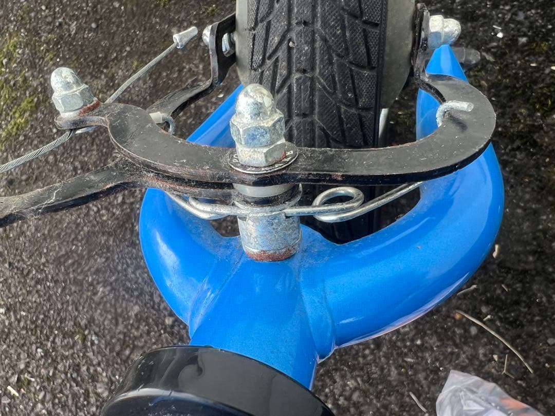 STRIDER 14x キッズバイク 青 14インチ サドル調整簡単