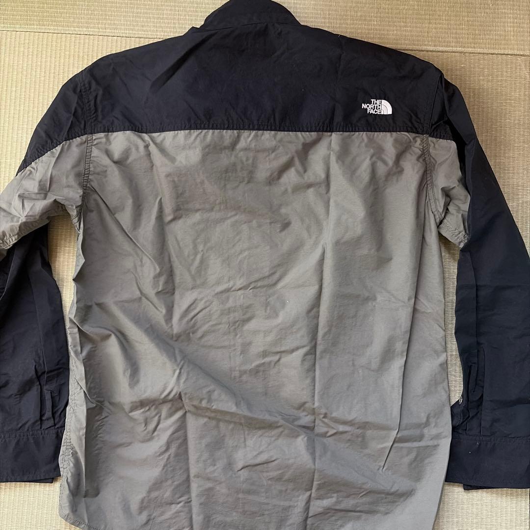 THE NORTH FACE ヌプシシャツ XL 黒/グレー