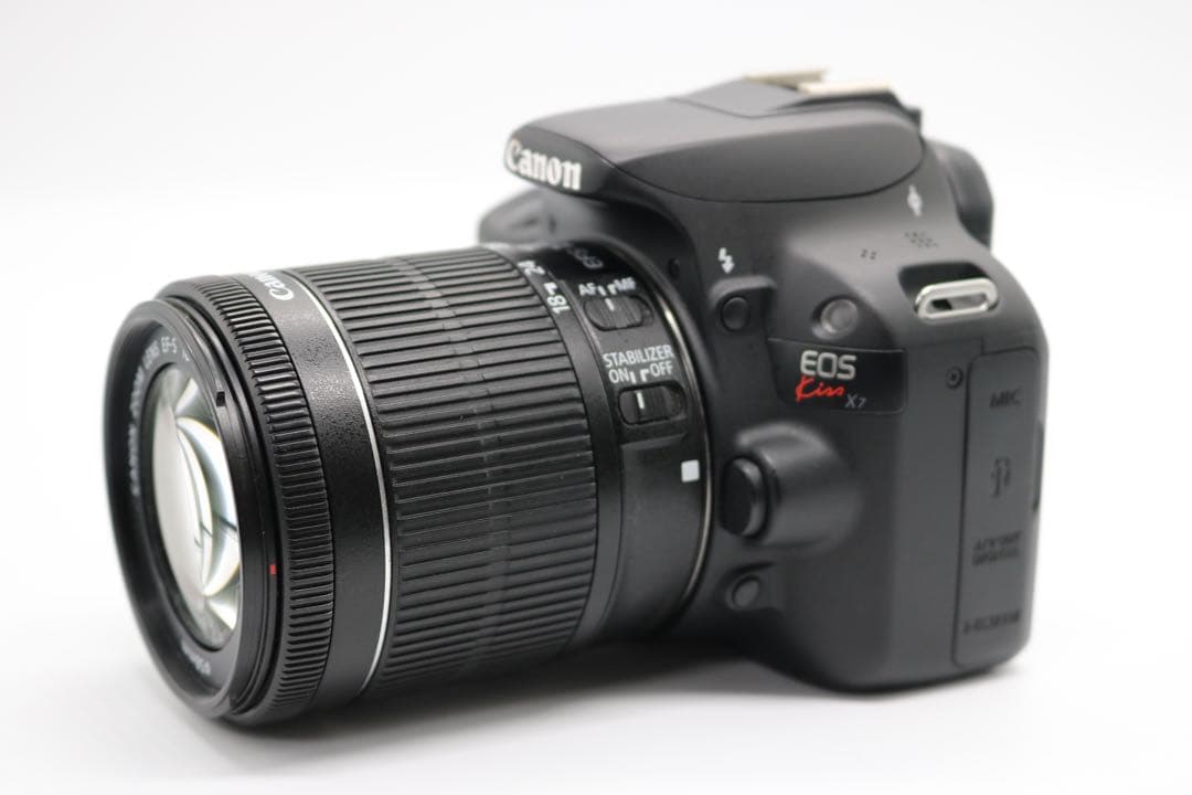 超美品 【Canon EOS Kiss X7 ダブルレンズセット】 箱付き
